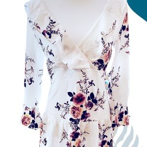 Flower Print Mini Dress
1-11119